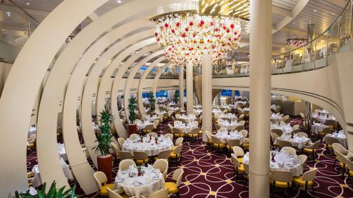The Dining Room aboard Nieuw Statendam