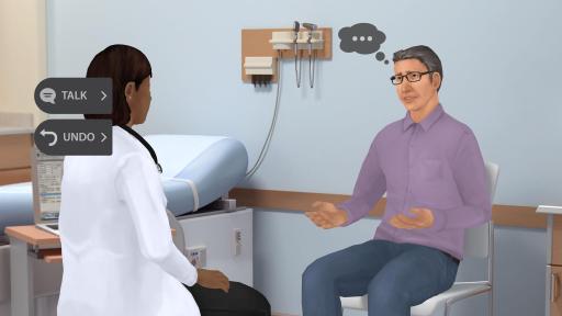 Screen shot of virtual tool