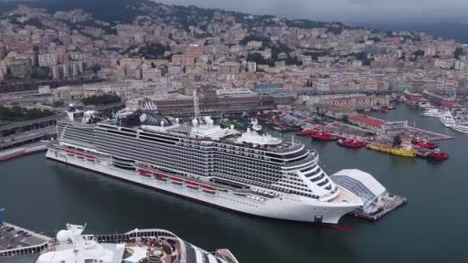 Play video: MSC Seaview Christening