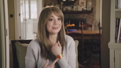 Video of a non-Hodgkin lymphoma survivor sharing her personal story of courage in the face of a cancer diagnosis