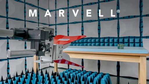 Marvell’s state-of-the-art automotive EMC lab