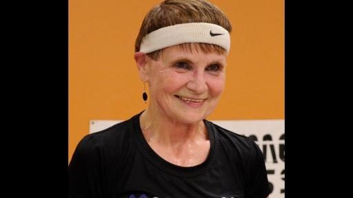 Betty Lou Sweeney, a 71-year-old Anytime Fitness member, set the world record for planking:  36 minutes and 58 seconds.