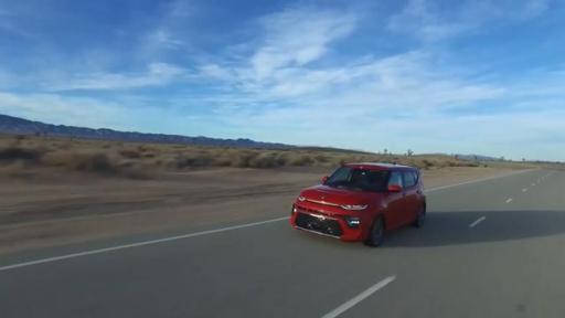 Kia Soul Driving
