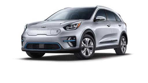 The Niro EV on a white background