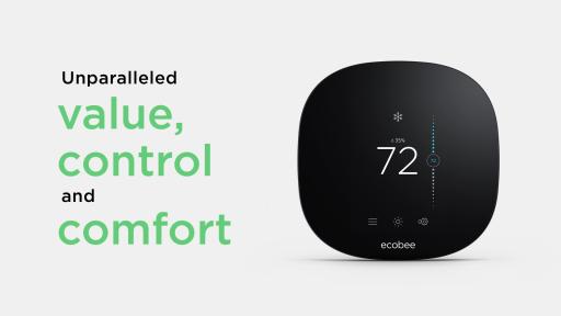 Ecobee3 Lite in action.