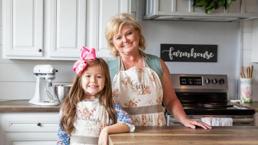Mesha and her granddaughter, Nora Kayte