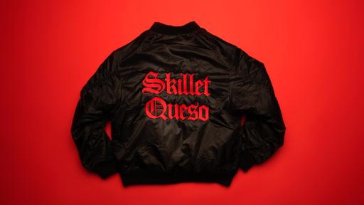 Skillet Queso bomber jacket