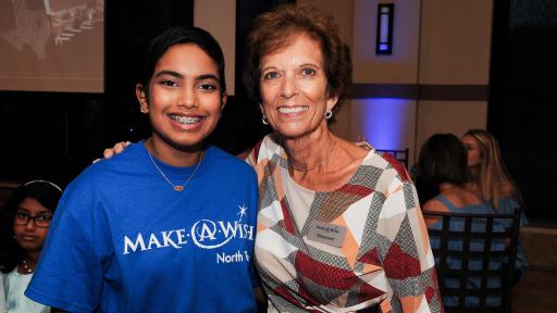 Meghna, the Make-A-Wish Ambassador