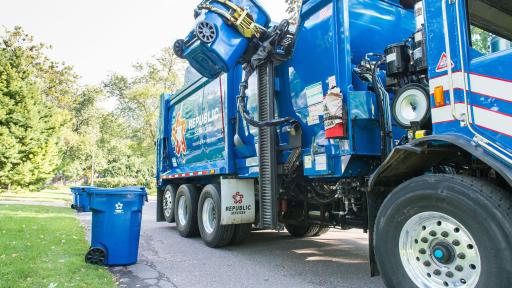 Republic Services Collection Truck