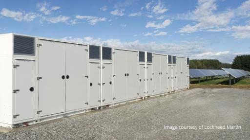Commercial solar and storage containers