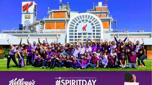 Kellogg celebrates Spirit Day