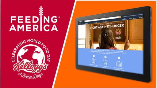 Kellogg&rsquo;s Online Food Drive  Description:  Donating foods to a Feeding America food bank has never been easier