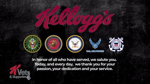 Play Video: Kellogg Veterans Day video