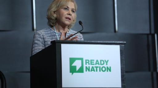 Family all posing together for a photo