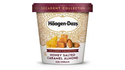 H&auml;agen-Dazs Honey Salted Caramel Almond Ice Cream Pint