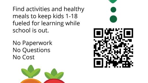 CA Meals for Kids app to eat healthy while school is out.