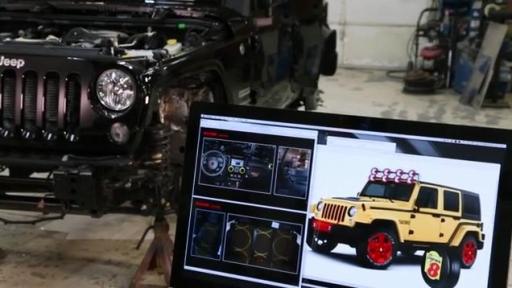 Video showcasing a rotating ROADM8.