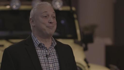 Super 8 Brand Senior Vice President, Mike Mueller, attends the 2018 New York International Auto Show to unveil ROADM8