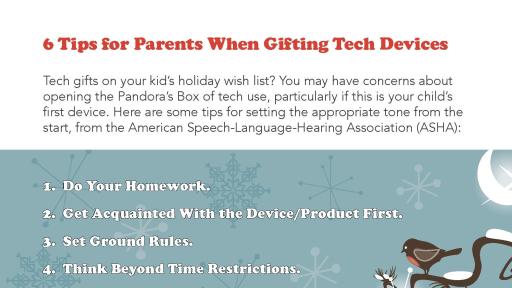 6 Tips for Parents When Gifting Tech Devices