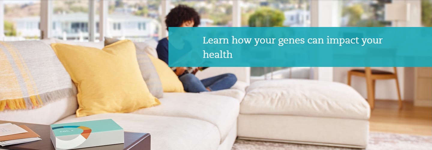 Woman sitting on couch.