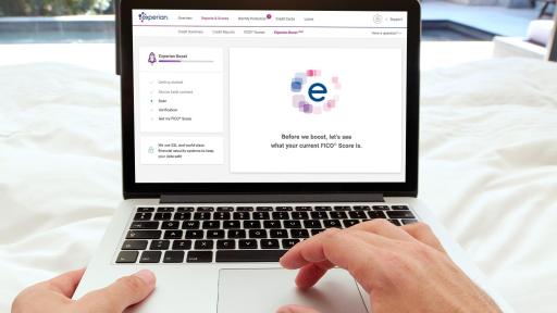 Experian Boost Laptop