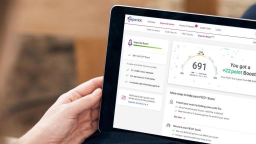 Experian Boost Tablet