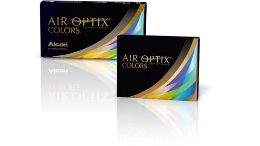 Packaging for AIR OPTIX&reg; COLORS contact lenses