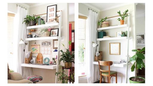 Before and after pictures of decluttering