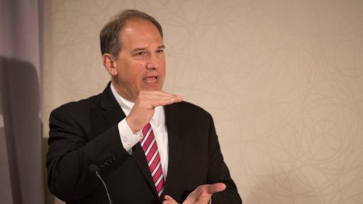 Former Acting Secretary and Deputy Secretary of Labor Seth Harris speaks about the importance of lifetime income planning at the launch of the Alliance for Lifetime Income educational initiative on Thursday, June 14, 2018, in Washington. (Kevin Wolf/AP Images for the Alliance for Lifetime Income)