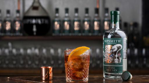 1919 - THE NEGRONI. See Sipsmith London Dry Gin Classic Cocktails for full recipe.