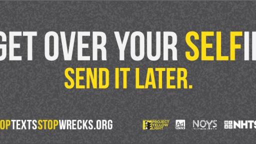 Get over your selfie. Send it Later - PSA