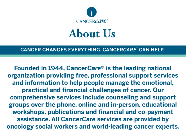 About CancerCare