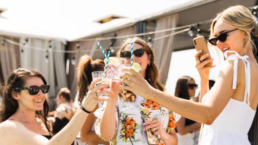 Health and Wellness Experts toast to SodaStream at the brand's annual National Hydration Day party.