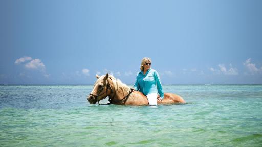 Martha Stewart Horseback Ride
