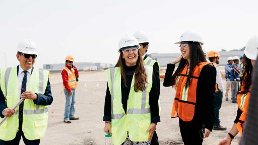 Prologis team members at Prologis Park Grande, Mexico City, Mexico