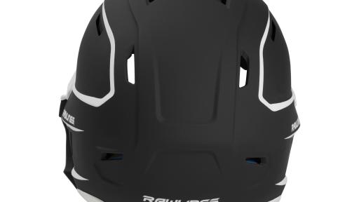 Back view of Rawlings' new MACH EXT Batting Helmet