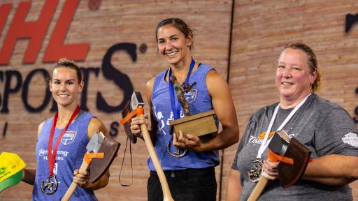 Erin LaVoie won the Women’s Division Championship