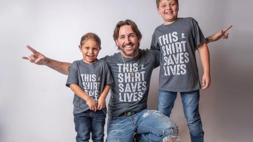 Jake Owen with Abraham and Hutsen