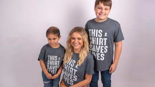 Kelsea Ballerini with Abraham and Hutsen