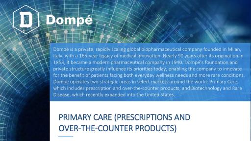 Dompé U.S. Backgrounder