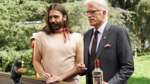 Jonathan Van Ness & Ted Danson