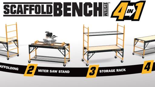 Metaltech ScaffoldBench 4 in 1 Unit
