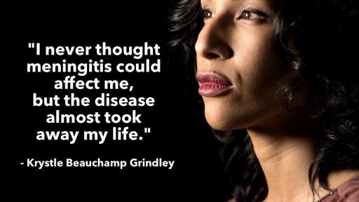 Krystle, Meningitis Survivor