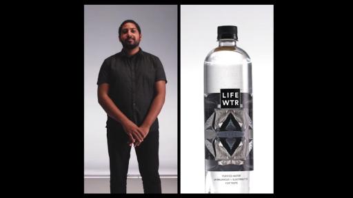 LIFEWTR Series 6 Artist Jamall Osterholm