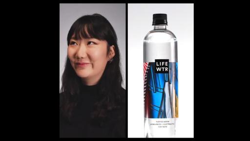 LIFEWTR Series 6 Artist Ji Won Choi