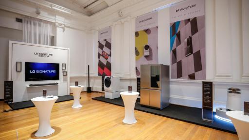 The LG SIGNATURE event in Singapore