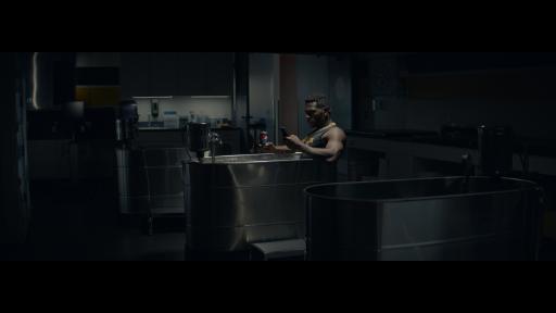 Antonio Brown in ice bath