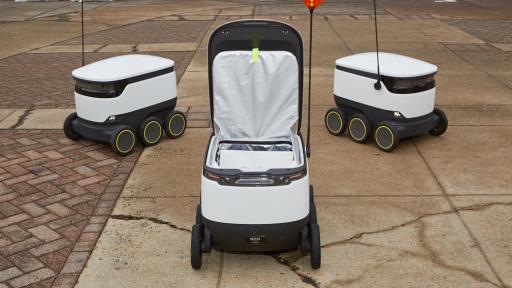 Sodexo and Starship Technologies delivery robots