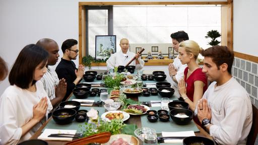 Experience of Baru Gongyang, The Korean Buddhist Monastic Meal Torino-Crocetta, Italy