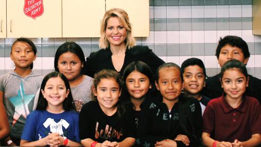 Candace Cameron Bure with children